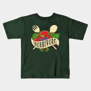 Herbivore Powered by Plants Kids T-Shirt